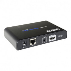 Multiplicateur et Répartiteur HDMI de 8 ports Extension sur un câble  Ethernet Cat.5e 50 m avec IR