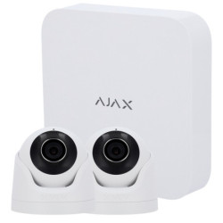 AJ-NVRKIT108-2XTURRET-W
