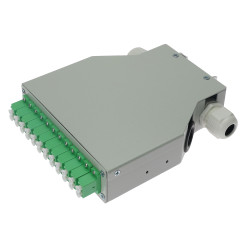 FIBERBOX-DIN-12-LC-APC