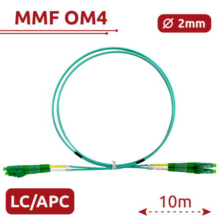SF-LC-APC-LC-APC-OM4-DX-10M-A